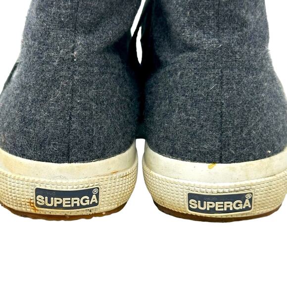 Superga High Top Wool Sneakers - Picture 7 of 7